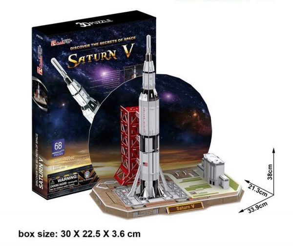 Saturn V 3D Model-0